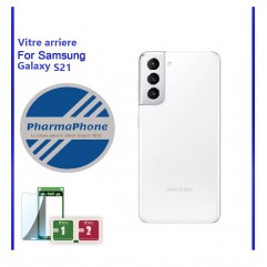 Vitre arriere BLANC Samsung Galaxy S21