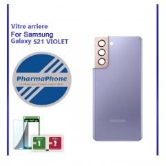Vitre arriere BLANC Samsung Galaxy S21