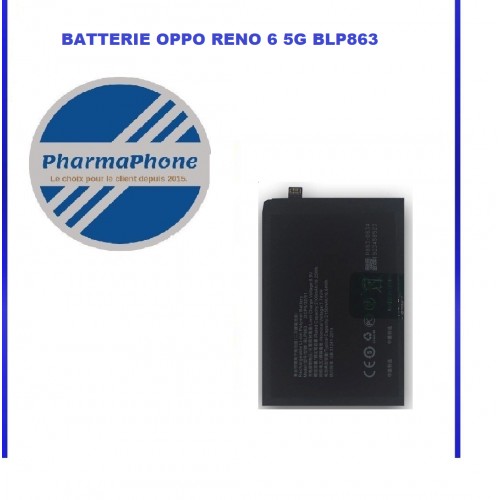 BATTERIE OPPO RENO 6