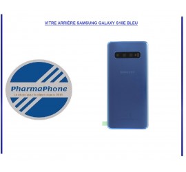 Vitre arriere bleu Samsung Galaxy S10