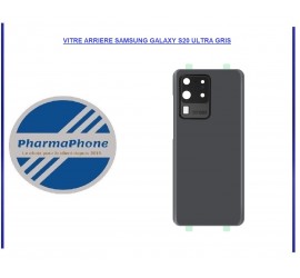 VITRE ARRIERE SAMSUGN GALAXY S20 ULTRA GRIS