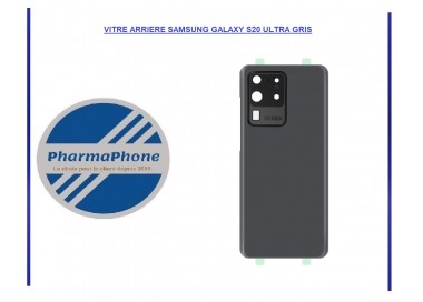 Vitre arrière Samsung Galaxy S20 ULTRA GRIS - EMPLACEMENT: Z2-R15-51