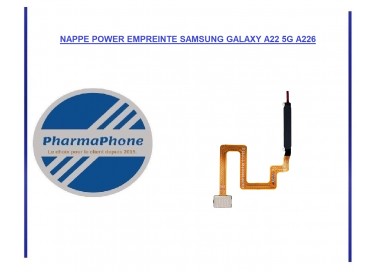 NAPPE  LECTEUR  EMPREINTE GALAXY A22 5G A226  - EMPLACEMENT: Z02-R16-B629
