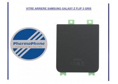 Vitre arrière (BAS) GRIS Samsung Galaxy Z FLIP 3 -EMPLACEMENT : Z2 - R15 - E24