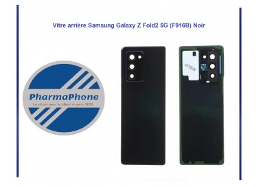 Vitre arrière Samsung Galaxy Z Fold2 5G (F916B) Noir