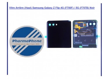 Vitre Arrière HAUT Samsung Galaxy Z Flip 4G (F700F) / 5G (F707B)  - EMPLACEMENT: Z02 - R15 - B24