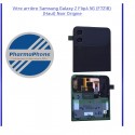 Vitre arrière Samsung Galaxy Z Flip4 5G (F721B) (Haut) Noir  - EMPLACEMENT: Z02-R15-E24