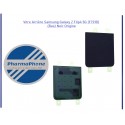 Vitre Arrière Samsung Galaxy Z Flip4 5G (F721B) (Bas) Noir - EMPLACEMENT: Z02-R15-E24
