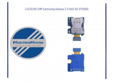 lecteur  SIM Samsung Galaxy Z Fold3 5G (F926B) - EMPLACEMENT: Z02-R16-B663