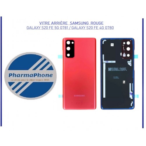 Vitre arriere ROSE Samsung Galaxy S20 (G980-G981) - EMPLACEMENT: Z2-R15-51