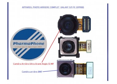 APPAREIL PHOTO ARRIERE COMPLET  GALAXY S21 FE (G990B) - EMPLACEMENT : Z02 - R15 - B535