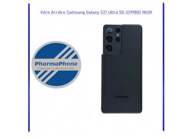 Vitre Arrière Samsung Galaxy S21 Ultra 5G (G998B) NOIR