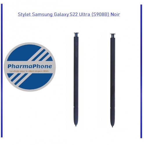 Stylet Samsung Galaxy S22 Ultra (S908B) Noir Origine