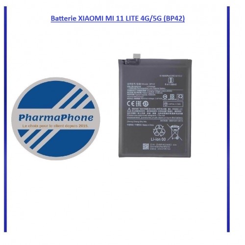 Batterie XIAOMI MI 11 LITE 5G (BP42) EMPLACEMENT: Z2-R5-E4