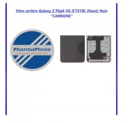 Vitre arrière Samsung Galaxy Z Flip5 5G (F731B) (Haut) Noir "GRAPHITE" Origine