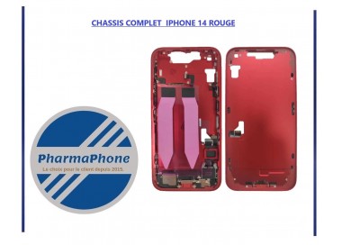 CHASSIS COMPLET  IPHONE 14 ROUGE