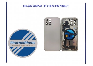 CHASSIS COMPLET  IPHONE 12 PRO ARGENT