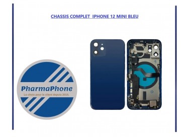 CHASSIS COMPLET  IPHONE 12 MINI BLEU