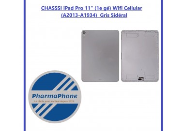 CHASSIS  iPad Pro 11" (1e gé) Wifi Cellular (A2013-A1934)  Gris Sidéral