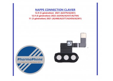 NAPPE CLAVIER IPAD PRO 11 (3 gé) 2021 / 12.9 (5 gé) 2021 / 12.9 (6 gé) 2022