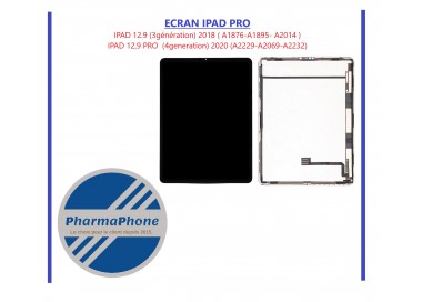 ECRAN COMPLET IPAD 12.9 (3gé) 2018  / IPAD 12,9 PRO  (4g) 2020