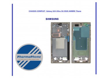 CHASSIS COMPLET  Galaxy S24 Ultra 5G S928 AMBRE Titane