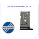 Tiroir SIM Samsung Galaxy S24 FE S721B Noir