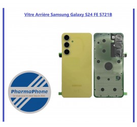 Vitre Arrière Samsung Galaxy S24 FE S721B JAUNE