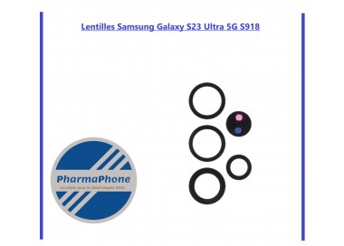 Lentilles camera Samsung Galaxy S23 Ultra 5G S918
