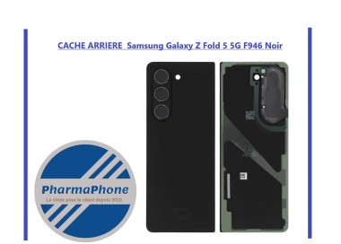 CACHE ARRIERE  Samsung Galaxy Z Fold 5 5G F946 Noir