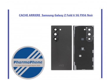 CACHE ARRIERE  Samsung Galaxy Z Fold 6 5G F956 Noir