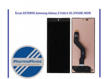 Écran EXTERNE Samsung Galaxy Z Fold 6 5G (F956B) NOIR
