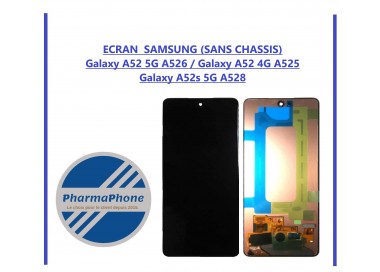 ECRAN  (SANS CHASSIS) Galaxy A52 5G A526 / A52 4G A525 / A52s 5G A528 EMPLACEMENT: Z2-R4-E5