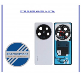 VITRE ARRIERE XIAOMI  14 ULTRA BLANC - EMPLACEMENT: