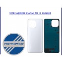 VITRE ARRIERE XIAOMI MI 11 5G NOIR - EMPLACEMENT: Z2 - R15 - E12