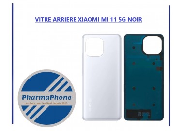 VITRE ARRIERE XIAOMI MI 11 5G GRIS - EMPLACEMENT: Z2 - R15 - E12