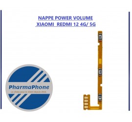 NAPPE POWER VOLUME XIAOMI  REDMI 12 4G/ 5G - EMPLACEMENT: