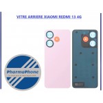 VITRE ARRIERE XIAOMI REDMI 13 4G ROSE - EMPLACEMENT: