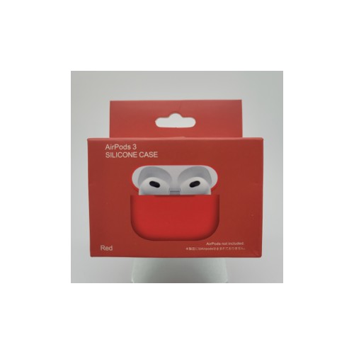 AIRPOD 3 ROUGE SILICONNE PROTECTION 