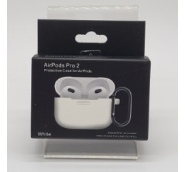 AIRPOD PRO 2 BLANC SILICONNE PROTECTION 