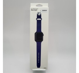Apple I-WATCH Bracelet 38-40-41mm - BLEU MARINE  -EMPLACEMENT: