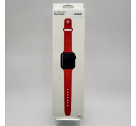 Apple I-WATCH Bracelet 38-40-41mm - ROUGE -EMPLACEMENT:
