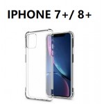 IPHONE 7+/ 8+ SILICONNE 4 COIN RENFORCE TRANSPARENT - EMPLACEMENT:  Z2 - B70 - E01