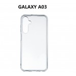 SILICONNE SIMPLE  GALAXY  A03 TRANSPARENT- EMPLACEMENT:  Z02-B80-E09