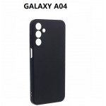 SILICONNE SIMPLE NOIR  GALAXY  A04  - EMPLACEMENT: Z02-B80-E08