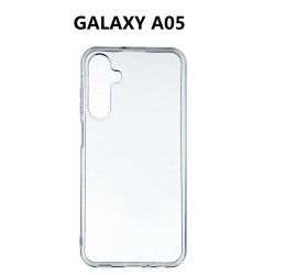 SILICONNE SIMPLE GALAXY A05 TRANSPARENT