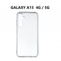 SILICONNE SIMPLE  GALAXY  A15 TRANSPARENT- EMPLACEMENT: Z02-B70-E05