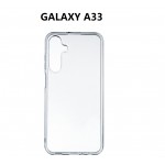 SILICONNE SIMPLE  GALAXY  A33 TRANSPARENT- EMPLACEMENT:  Z02-B80-E09