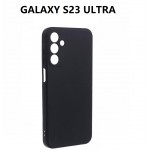 SILICONNE SIMPLE NOIR  GALAXY  S23 ULTRA - EMPLACEMENT:  Z02-B30-E04