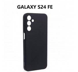 SILICONNE SIMPLE GALAXY S24 FE NOIR